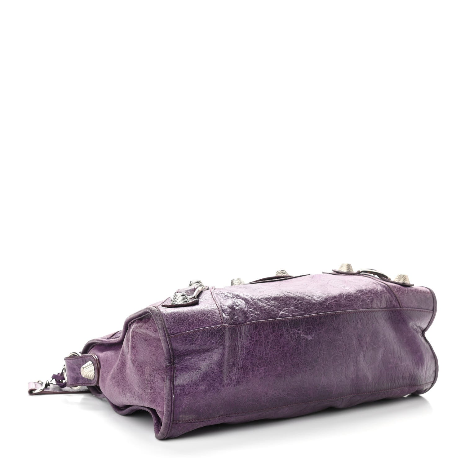 Balenciaga Agneau Giant 21 Silver Hardware City Raisin 4 of 10