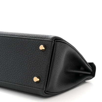 Hermes Togo Kelly Retourne 25 Black 10 of 11