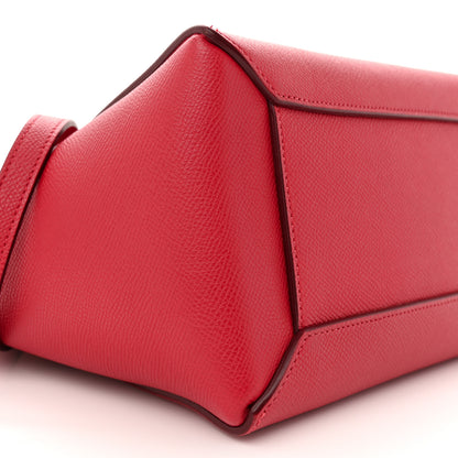 Celine Baby Grained Calfskin Micro Belt Bag Coquelicot 10 of 11