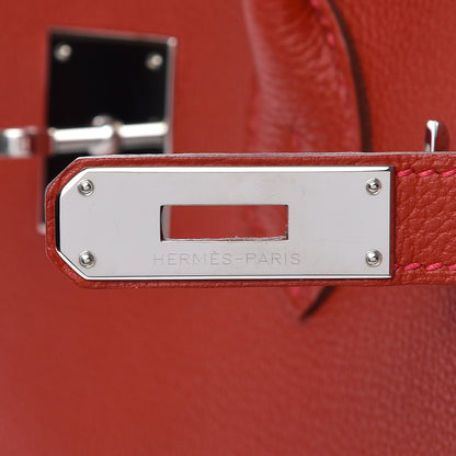 Hermes Togo Birkin 35 Rouge Casaque 16 of 30