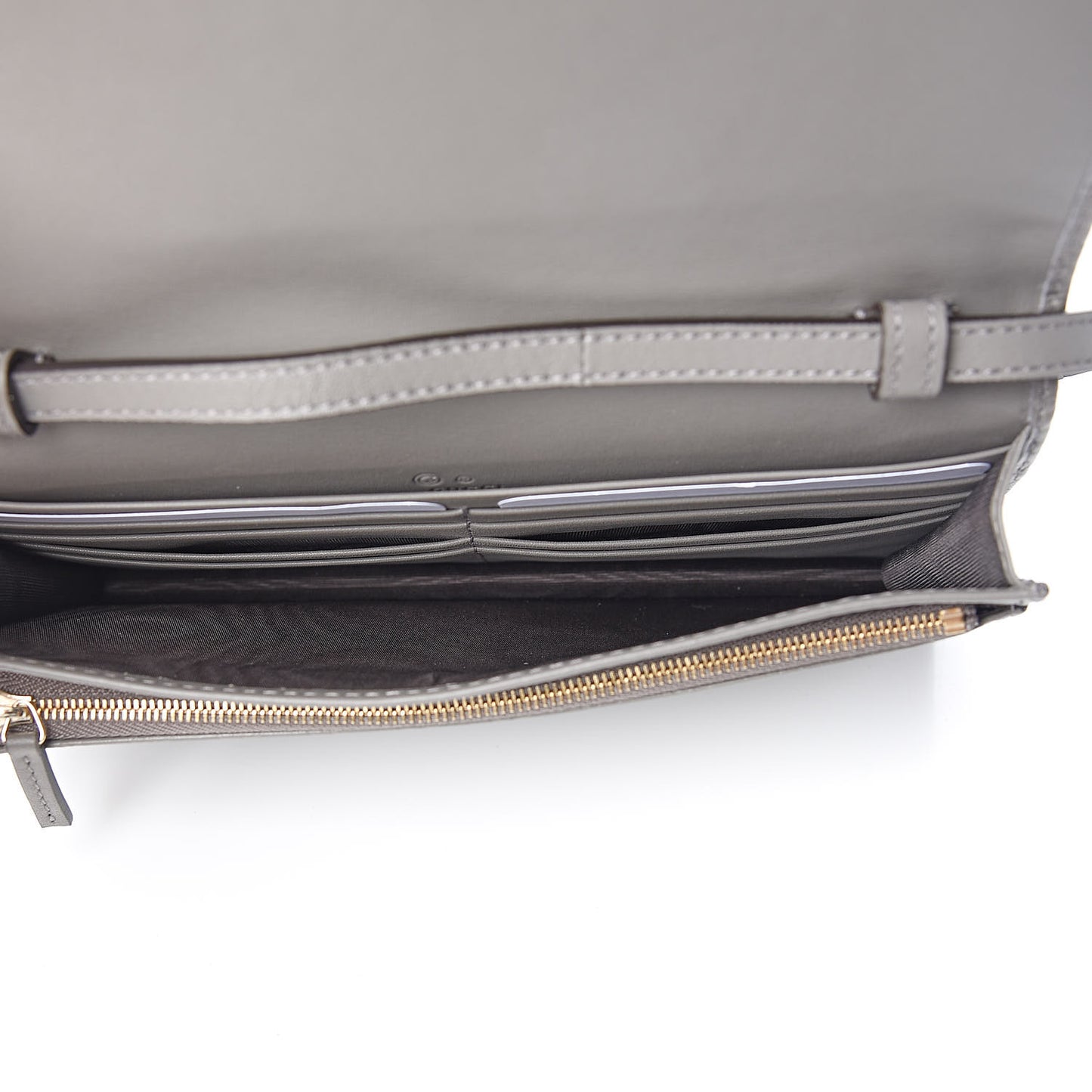 Soft Microguccissima Crossbody Wallet Loess