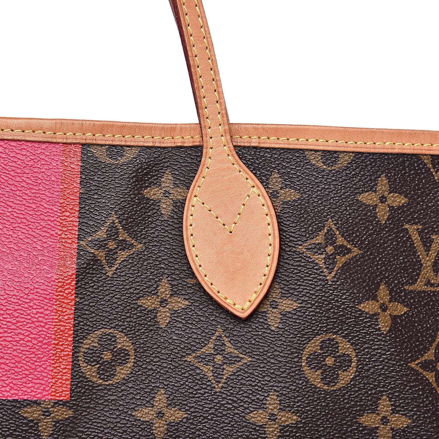 Louis Vuitton Monogram My LV Heritage Neverfull GM Red Magenta 17 of 20