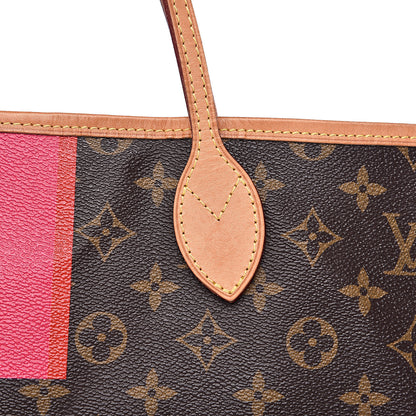 Louis Vuitton Monogram My LV Heritage Neverfull GM Red Magenta 17 of 20