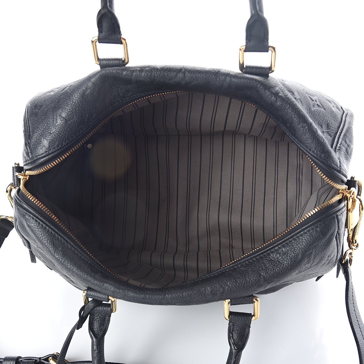 Louis Vuitton Empreinte Speedy Bandouliere 30 Black 5 of 16