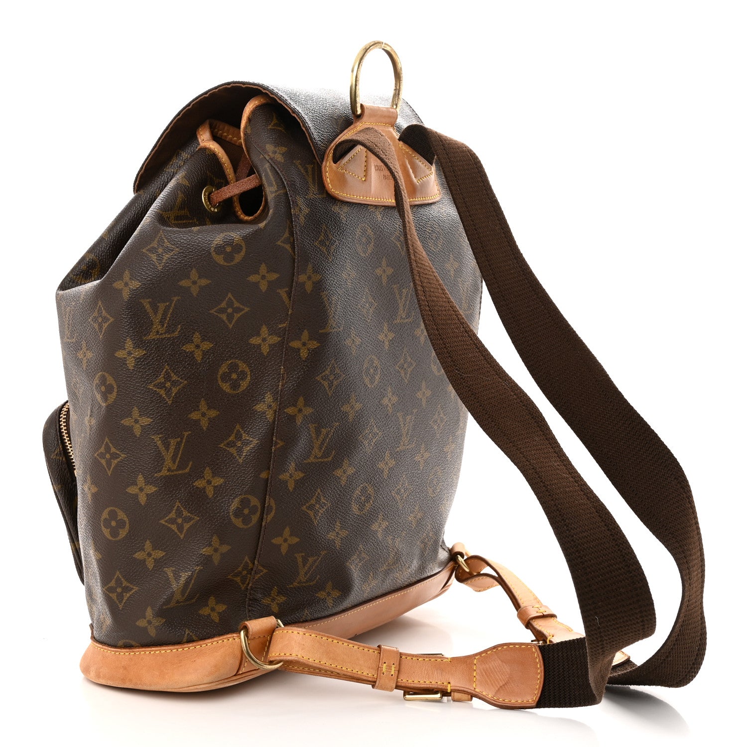 Louis Vuitton Monogram Montsouris GM Backpack 3 of 10