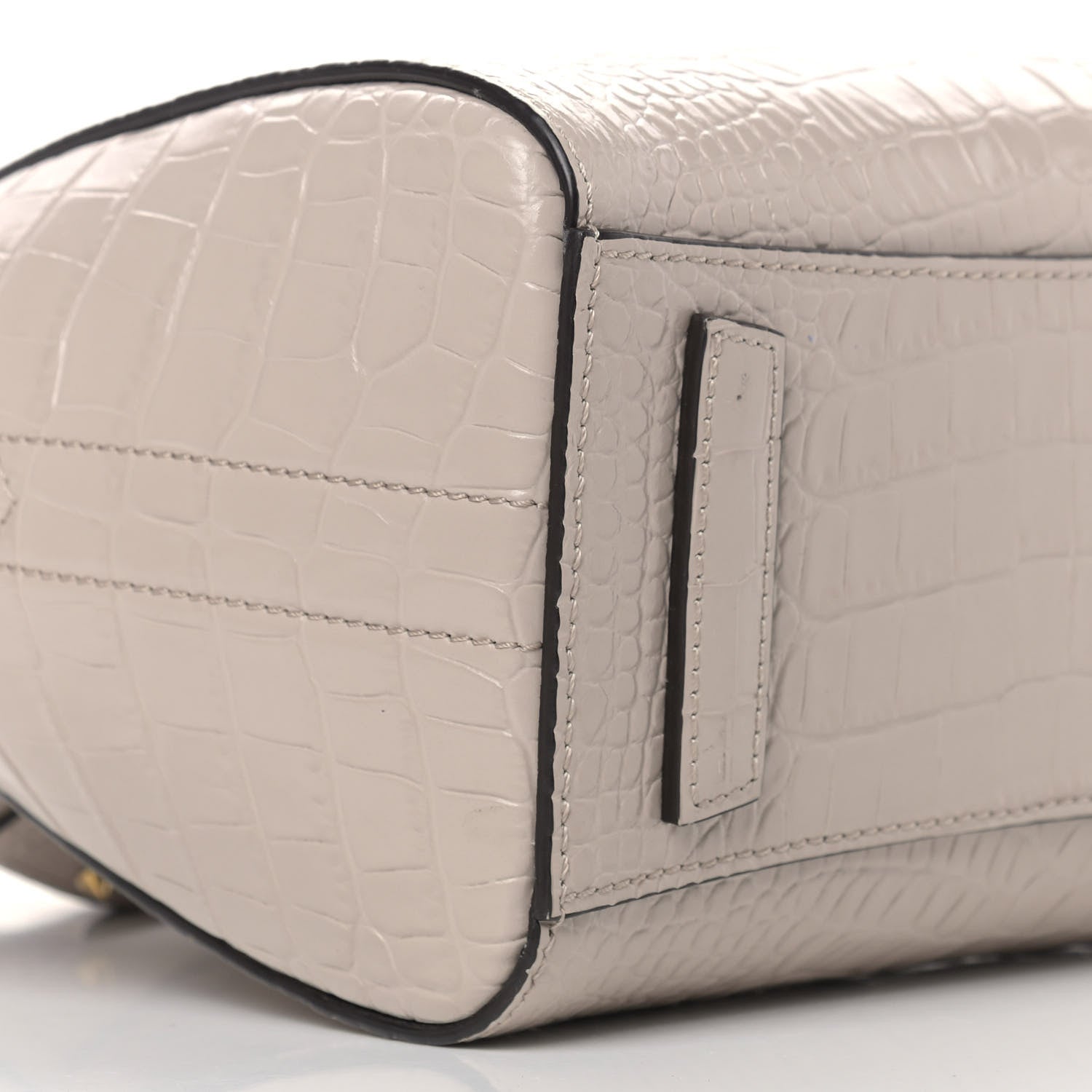 Givenchy Calfskin Crocodile Embossed Mini Antigona Dune 8 of 9