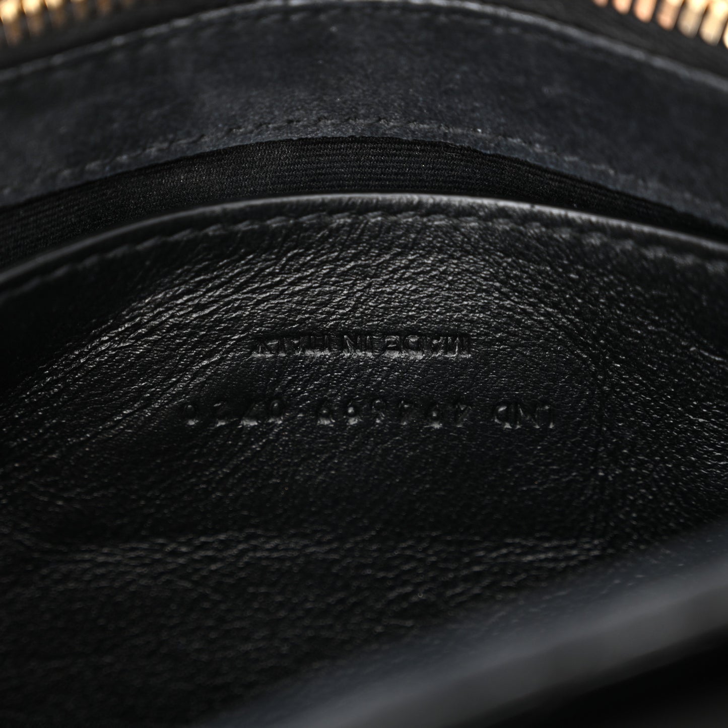 Patent Y Quilted Monogram Small Loulou Chain Satchel Black