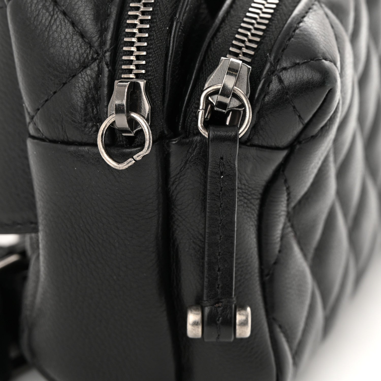 Chanel Calfskin Quilted Waist Bag Black 11 of 11