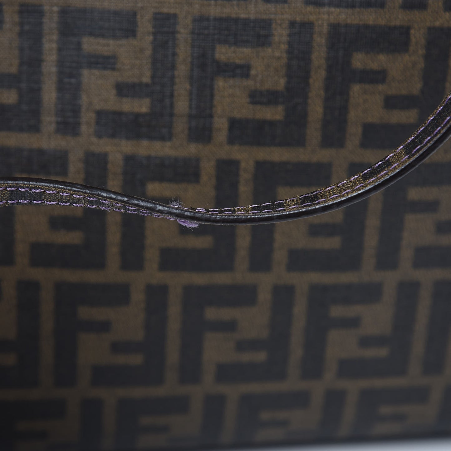 Zucca Spalmati Shopping Tote Tobacco Viola