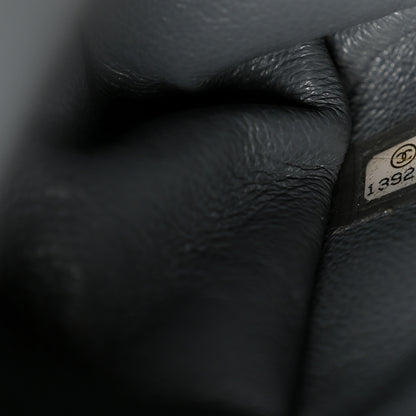 Chanel Patent Quilted Jumbo Single Flap Grey 6 of 10