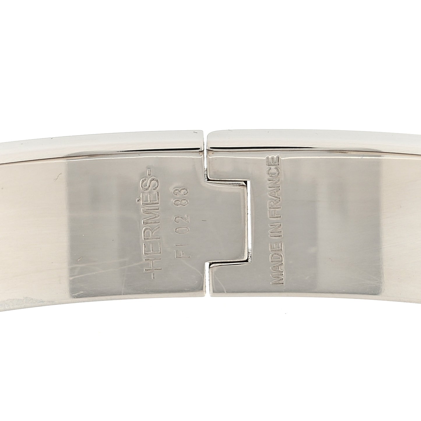 Matte Enamel Narrow Clic Clac HH Bracelet Bleu Biarritz