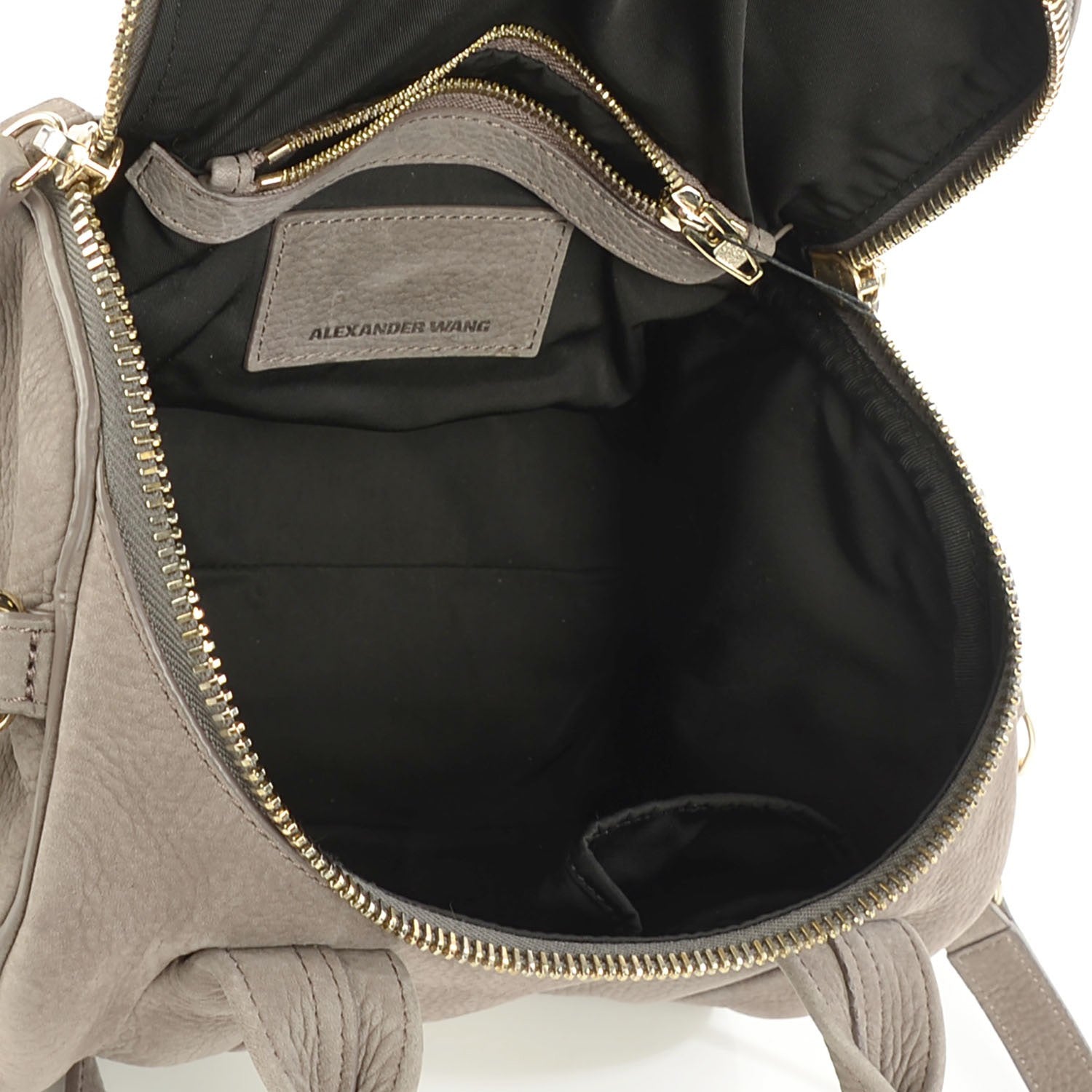 Alexander Wang Nubuck Rockie Elephant Pale Gold Hardware 5 of 10