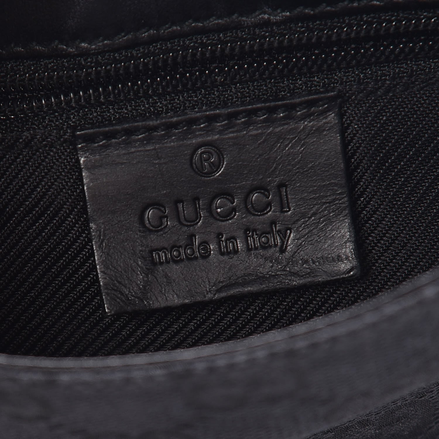 Gucci GG Monogram Web Flight Belt Bag Black 6 of 7