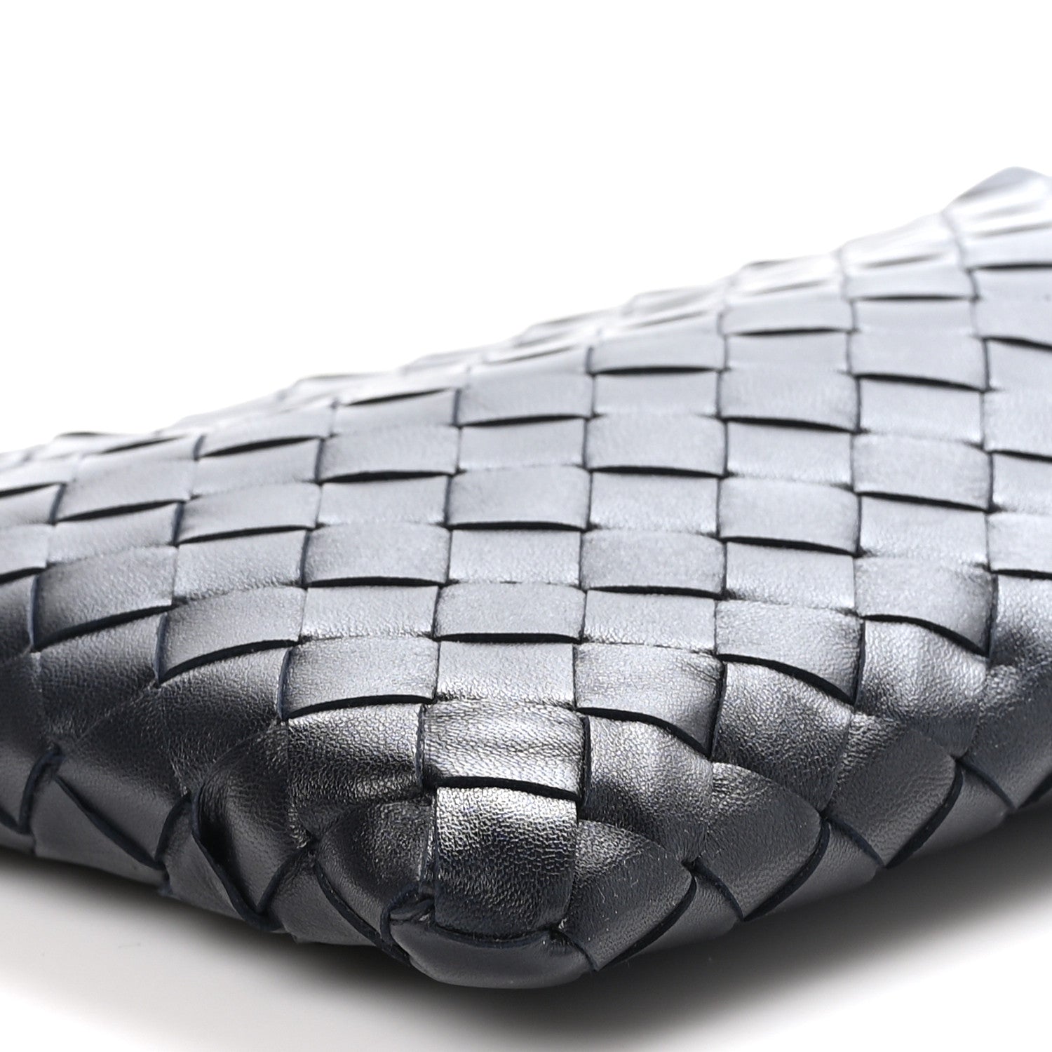 Bottega Veneta Nappa Intrecciato Medium Zip Pouch Black 9 of 10