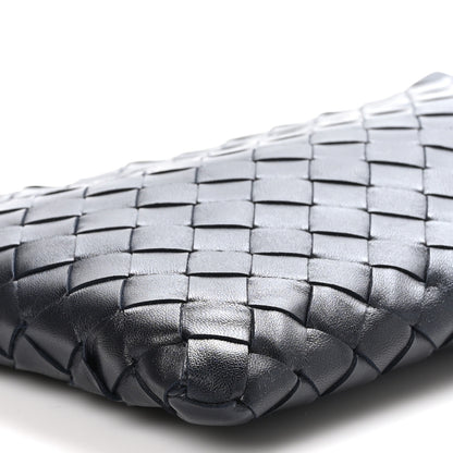 Bottega Veneta Nappa Intrecciato Medium Zip Pouch Black 9 of 10