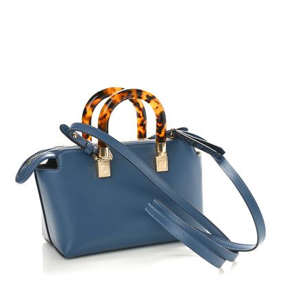 Fendi Vitello King Plexiglass Elaphe Python Print Logo Mini By The Way Mirto 3 of 10