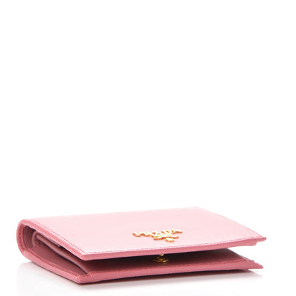 Prada Vitello Move Bi-Fold Wallet Geranio 4 of 8