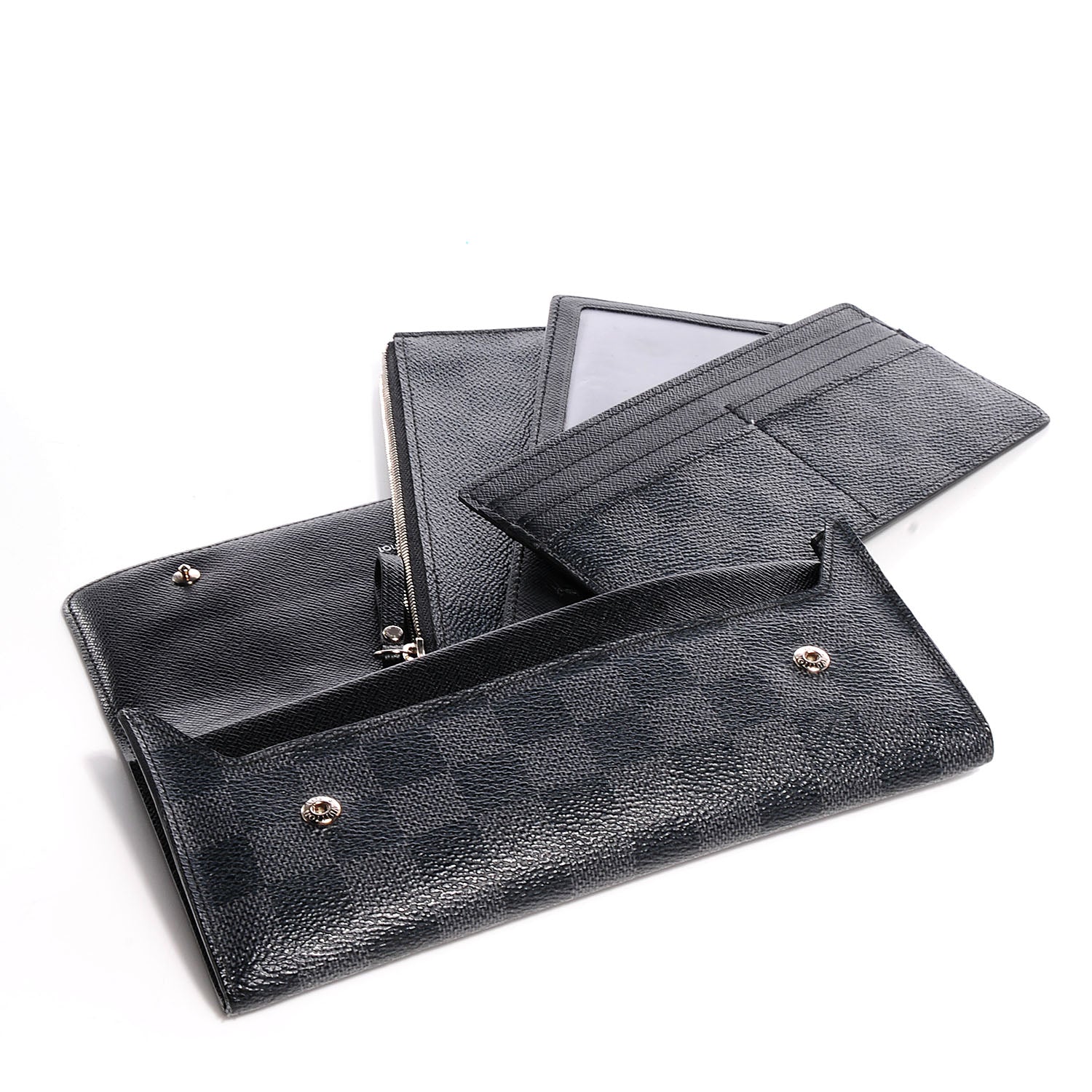 Louis Vuitton Damier Graphite Adjustable Wallet 5 of 7