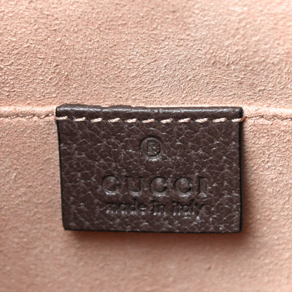Gucci GG Supreme Monogram Web Ophidia Pouch Brown 6 of 10