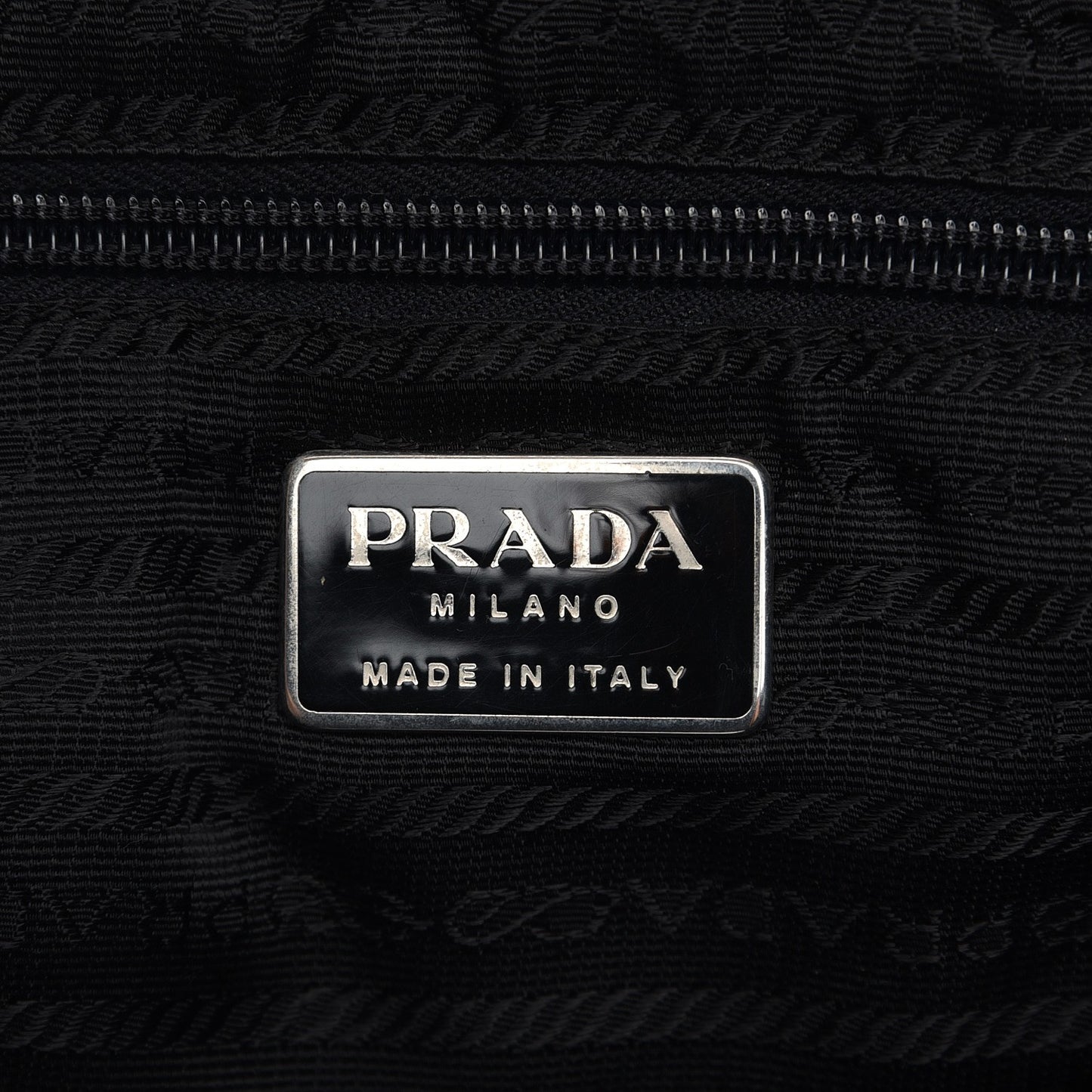 Nylon Vela Medium Backpack Black