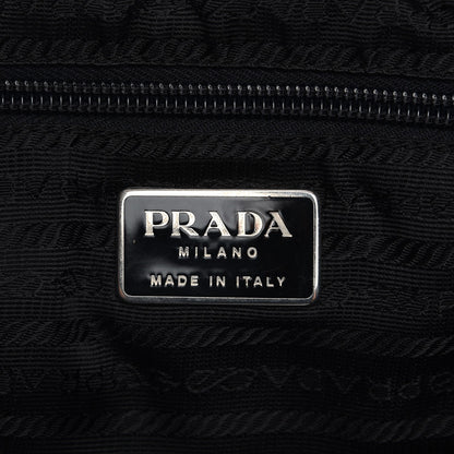 Prada Nylon Vela Medium Backpack Black 6 of 7