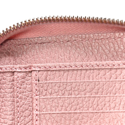 Gucci Dollar Calfskin Medium GG Zip Around Wallet Soft Pink 22 of 23