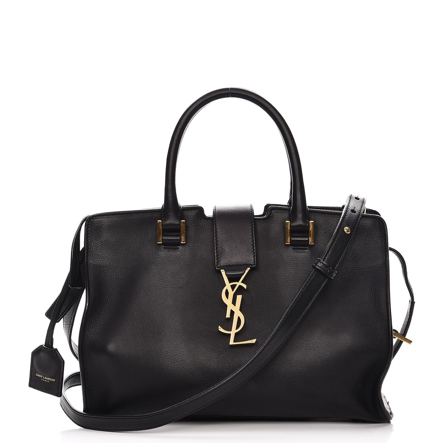 Calfskin Monogram Baby Downtown Cabas Black