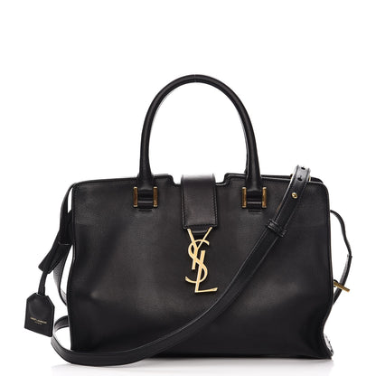 Saint Laurent Calfskin Monogram Baby Downtown Cabas Black 1 of 17
