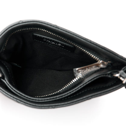 Chanel Lambskin Quilted Crossbody Bag Black 5 of 11