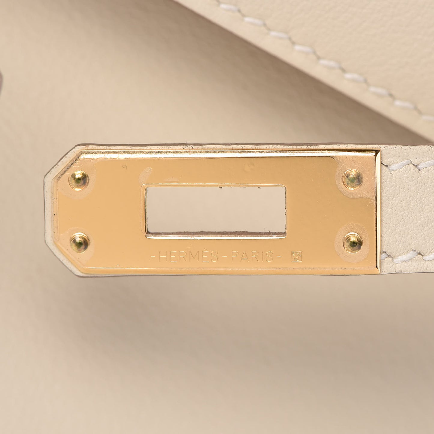 Swift Kelly Pochette Clutch Craie