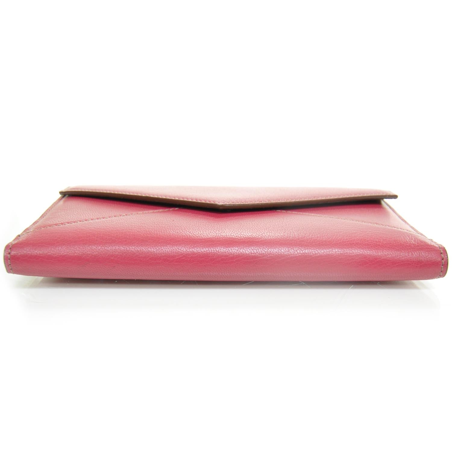Cartier Goatskin Leather Les Must Long Slim Wallet Fuchsia 4 of 7