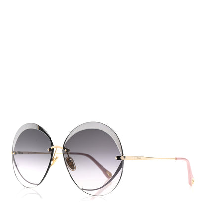 Chloe Metal Round Sunglasses CH0063S Pink 1 of 8