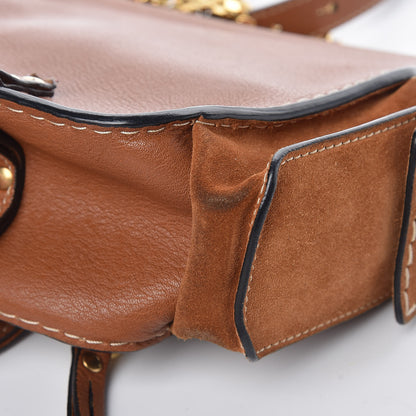 Chloe Calfskin Suede Small Jodie Camera Bag Caramel 12 of 14