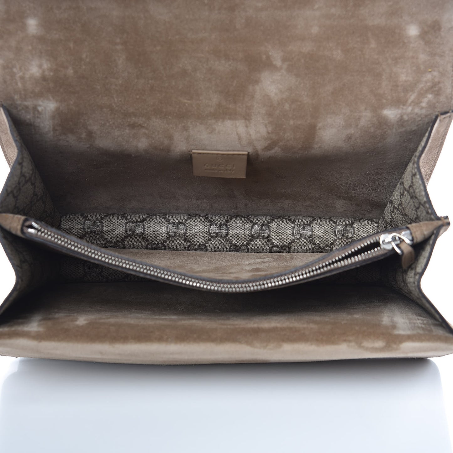 GG Supreme Monogram Small Dionysus Shoulder Bag Taupe