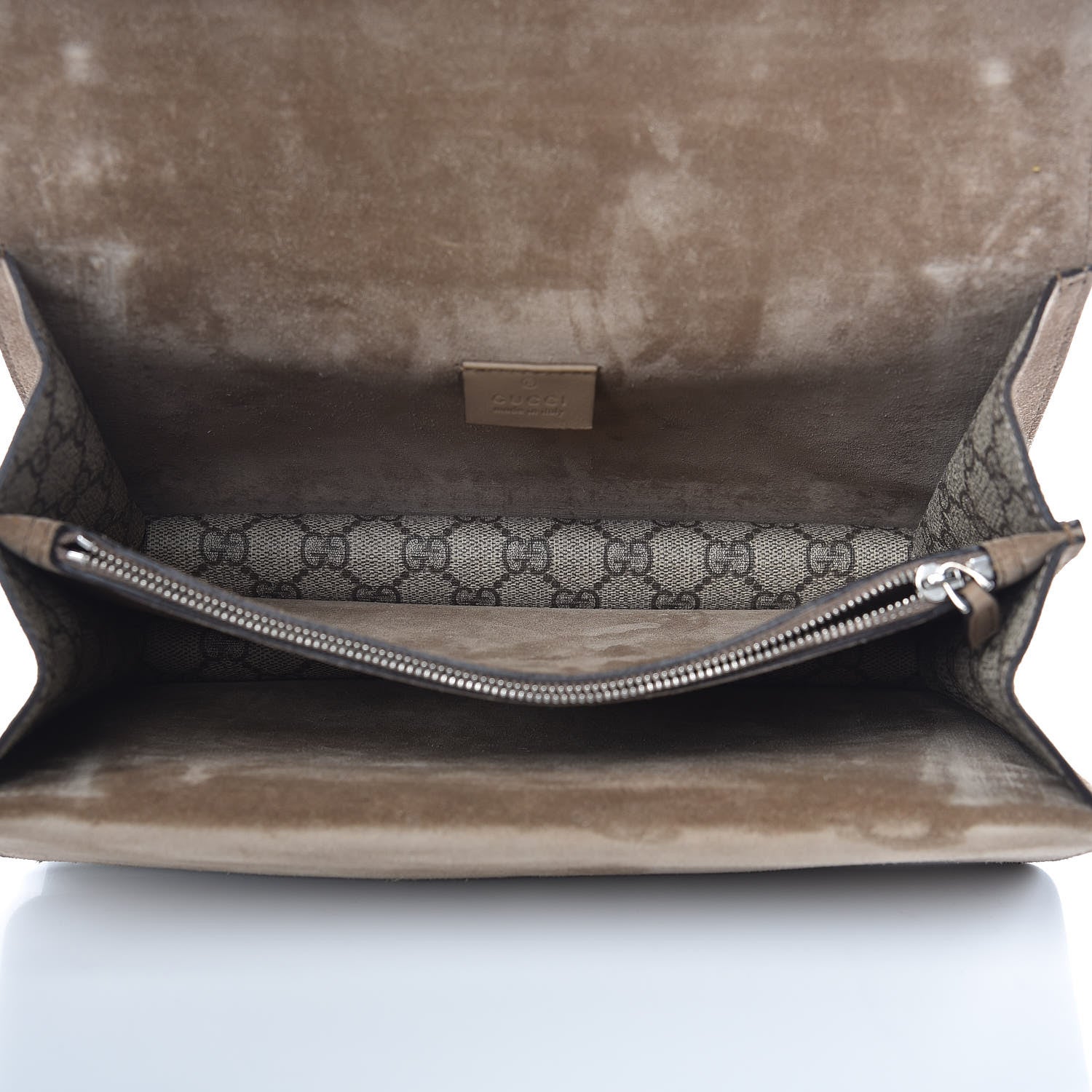 Gucci GG Supreme Monogram Small Dionysus Shoulder Bag Taupe 5 of 11