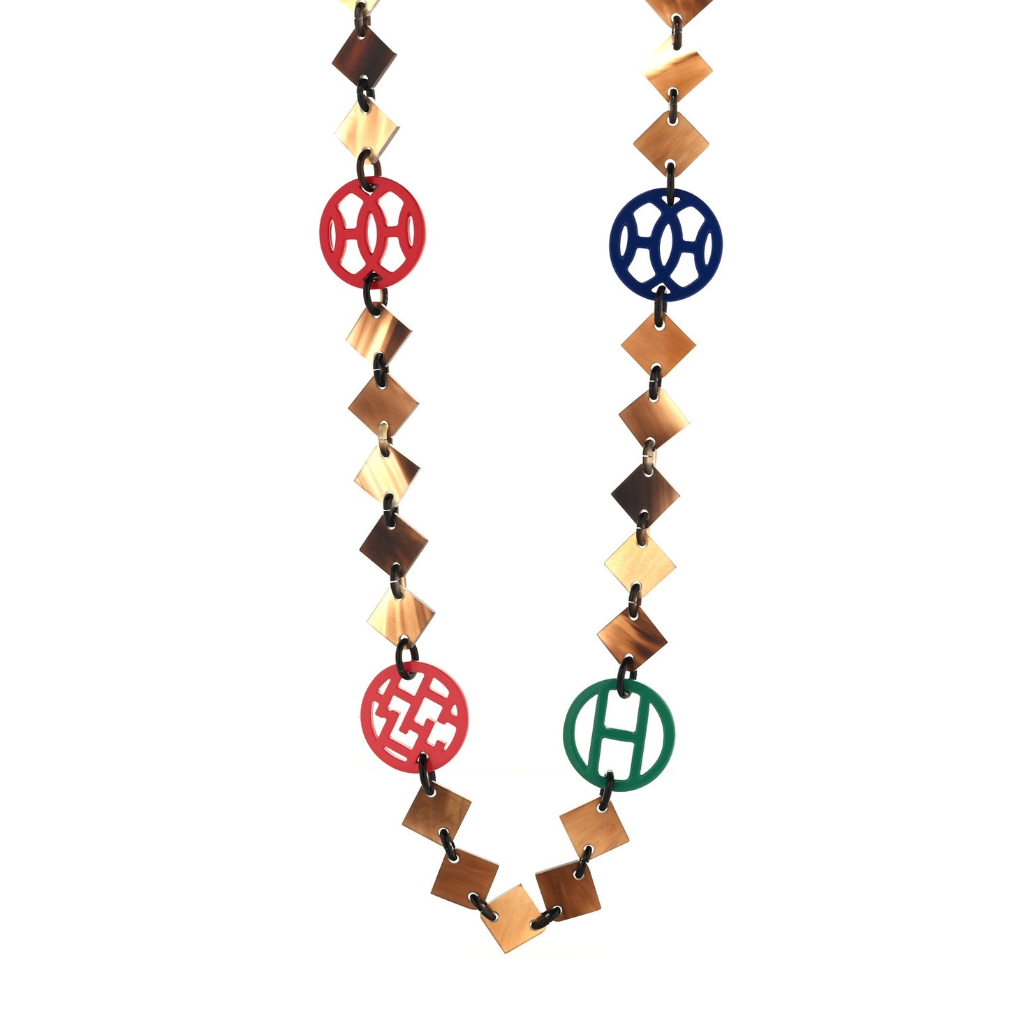 Buffalo Horn Lacquer Deva Necklace