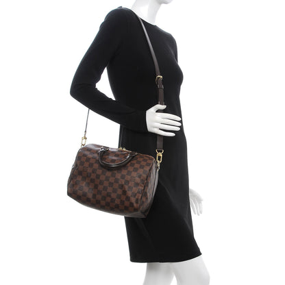 Louis Vuitton Damier Ebene Speedy Bandouliere 25 2 of 10