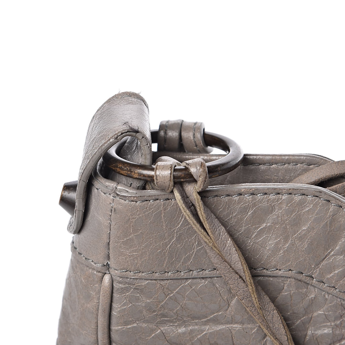 Agneau Classic Hardware Hip Gris Pyrite