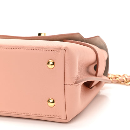 Louis Vuitton Calfskin Lockme Ever Mini Rose Trianon 8 of 9