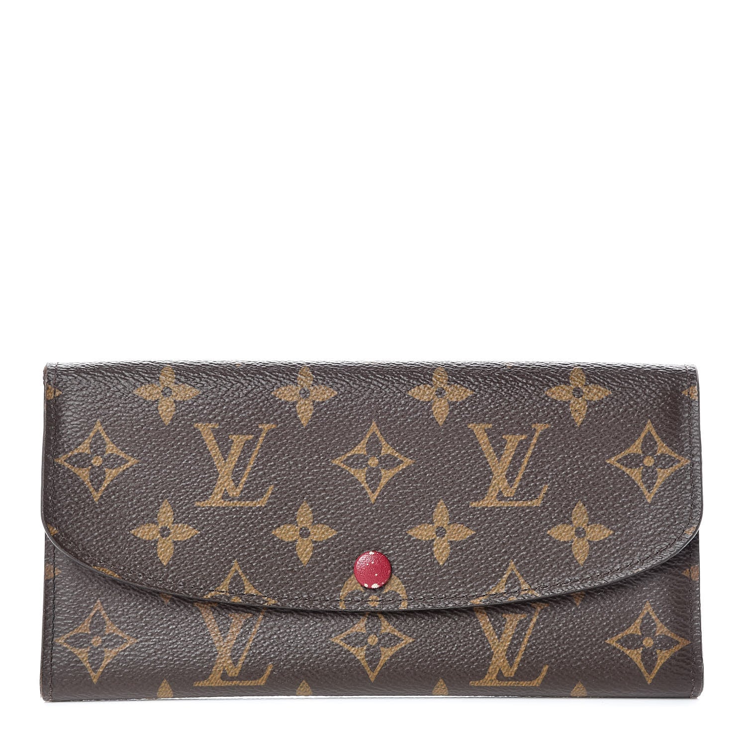 Louis Vuitton Monogram Emilie Wallet Fuchsia 1 of 10