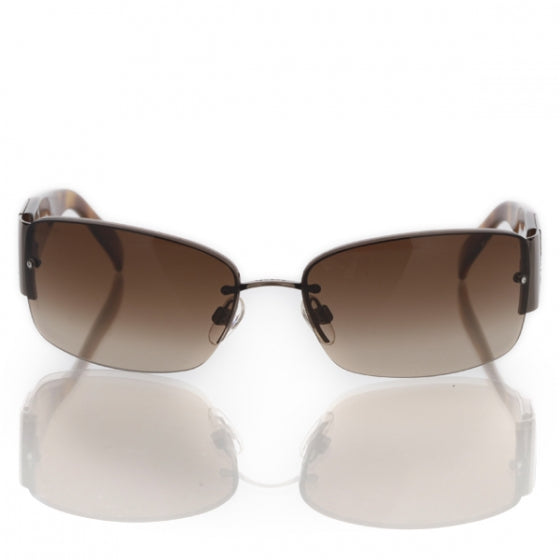 Tortoise Crystal CC Sunglasses 4117-B