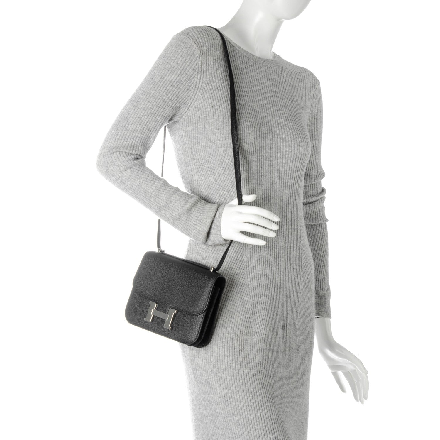 Hermes Epsom Constance 18 Black 2 of 19