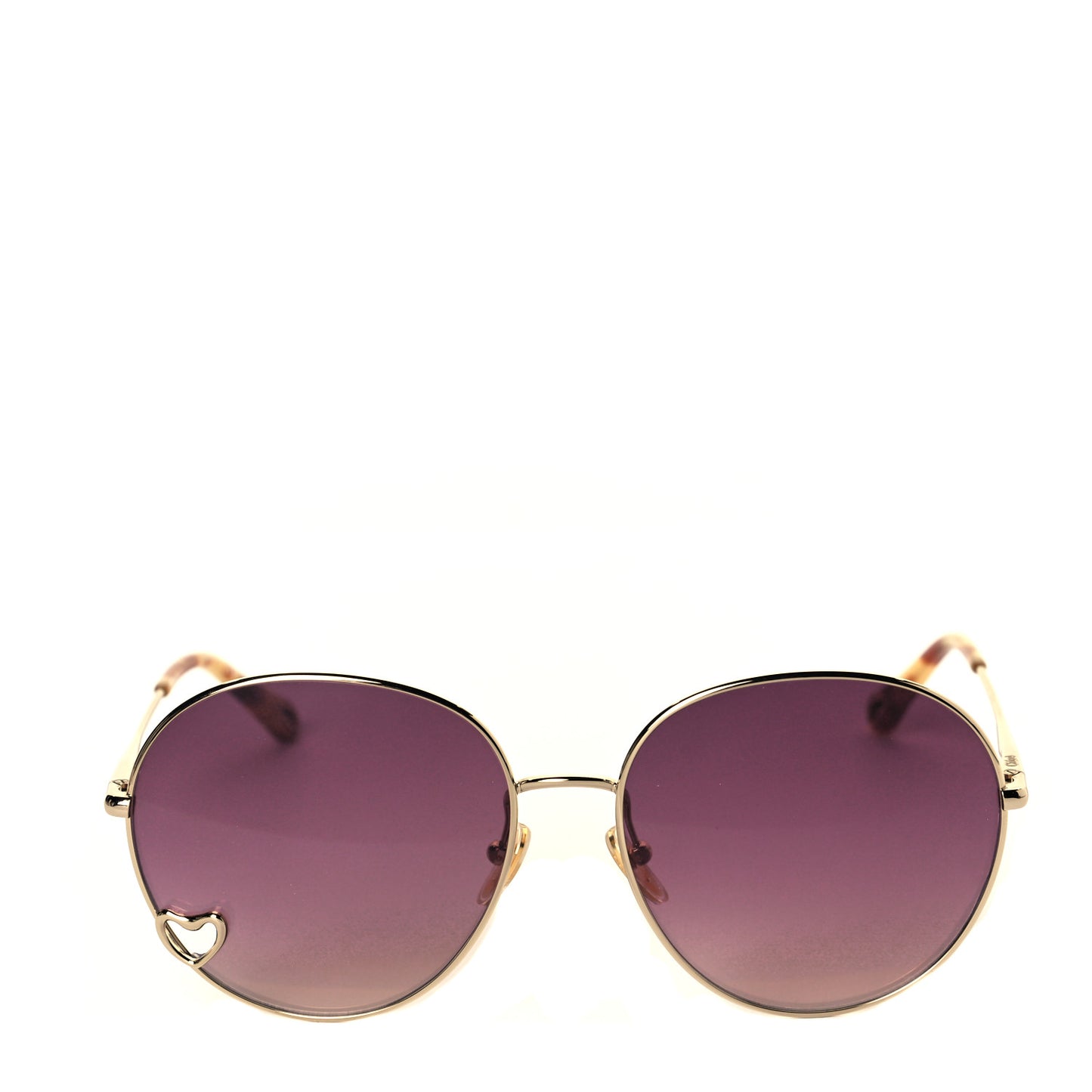 Aimee Round Sunglasses CH0027s Gold