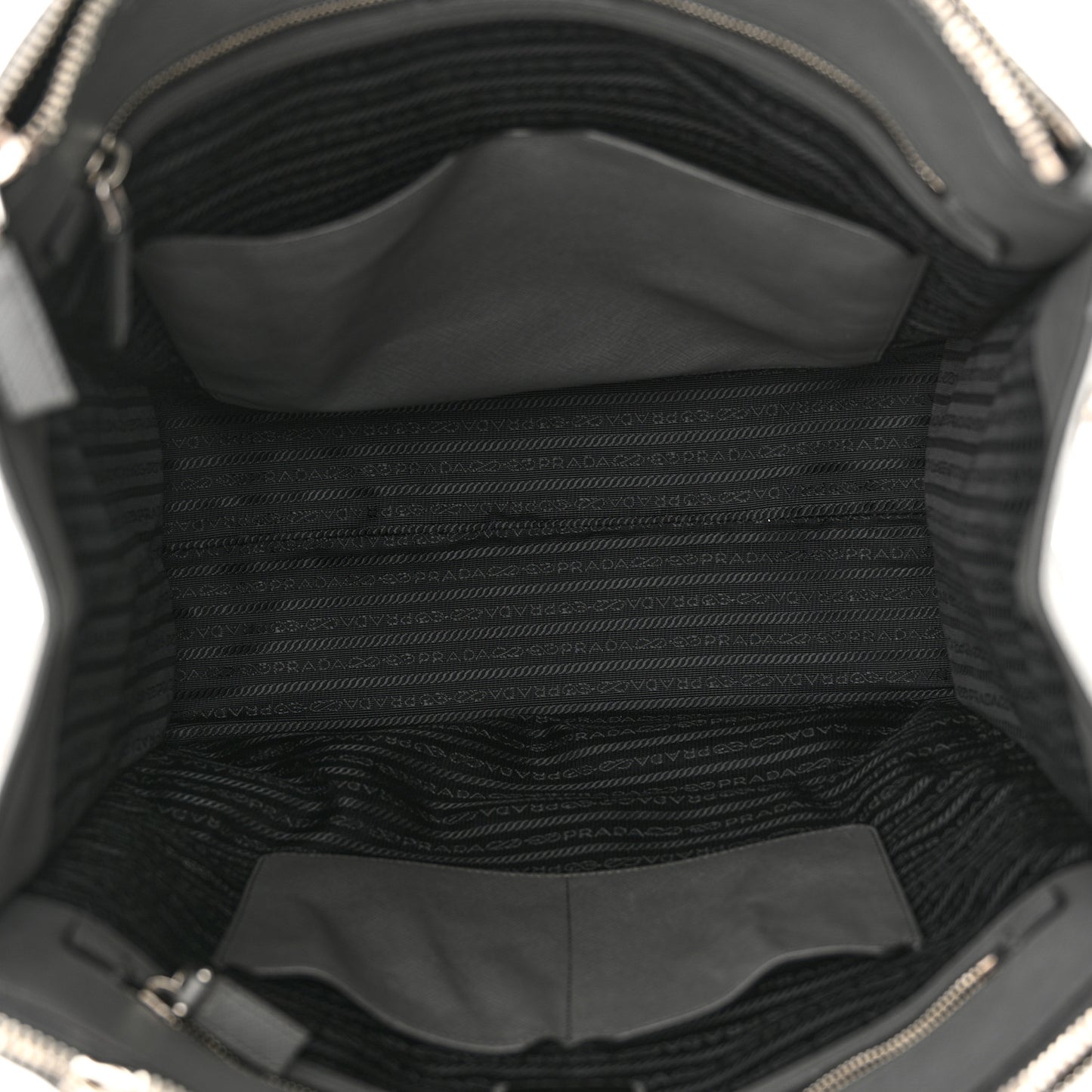 Saffiano Travel Shopping Tote Mercurio