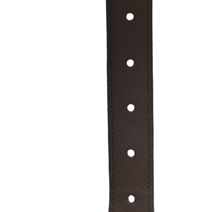 Gucci Textured Dollar Calfskin Belt 110 44 New Acero 4 of 4