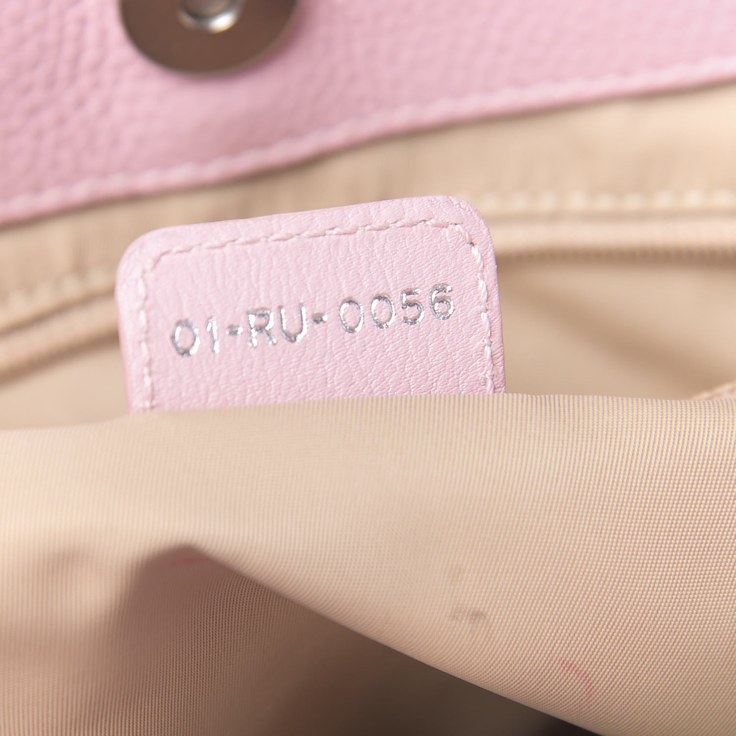 Christian Dior Monogram Tote Pink Beige 7 of 12