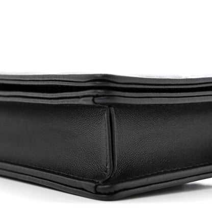 Christian Dior Lambskin Cannage Lady Dior Pouch Black 11 of 13