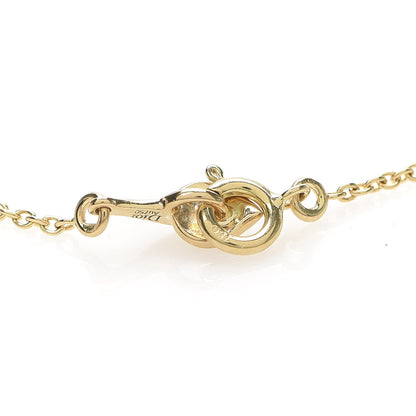 Christian Dior 18K Yellow Gold Diamond Black Onyx Rose Pre Catelan Pendant Necklace 5 of 6