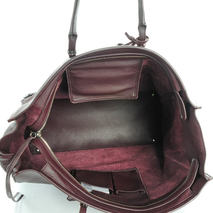 Balenciaga Veau Papier A4 Tote Rouge Aubergine 6 of 8