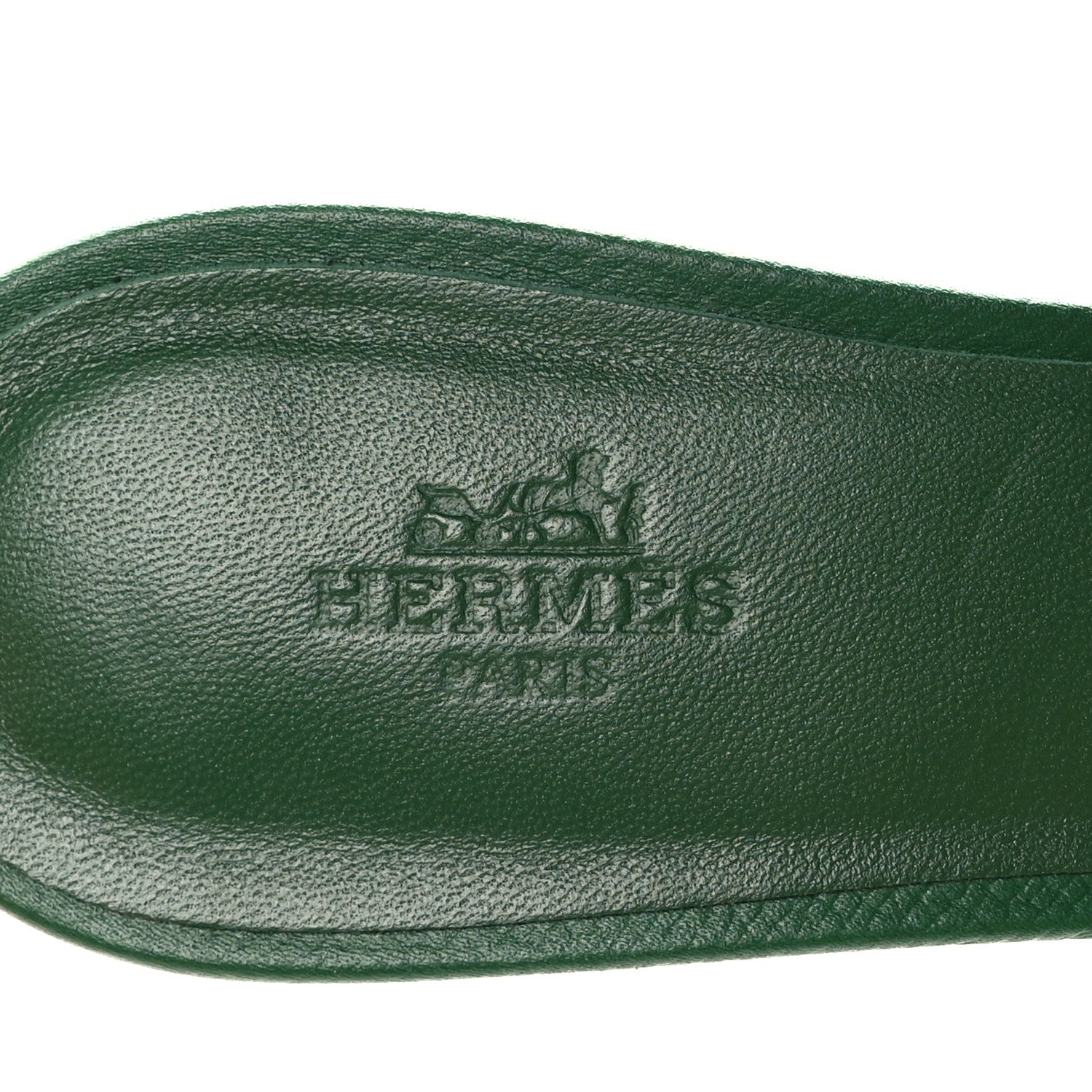 Hermes Epsom Oasis Sandals 37 Vert Cactus 7 of 9